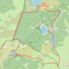 3 lacs dans les Vosges GPS track, route, trail