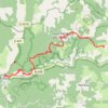 Chemin de Saint-Guilhem-le-Désert - jour 8/14 - du Rozier à ... GPS track, route, trail
