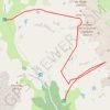 Refuge du Ricou - Ref des Drayeres par Cheval Blanc et Grande tempête GPS track, route, trail