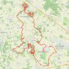 Nieul Les Saintes 38 kms GPS track, route, trail