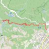 Cilaos - Cascade Bras Rouge GPS track, route, trail