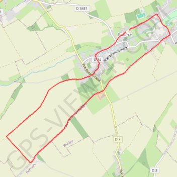 Rivière - Pas-de-Calais GPS track, route, trail