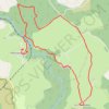 Randonnée à Albespeyres en Lozère GPS track, route, trail