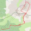 Tête de Vallon Pierra GPS track, route, trail