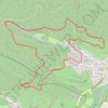 Balade à Zimmerbach GPS track, route, trail