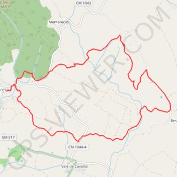 Alegrete GPS track, route, trail