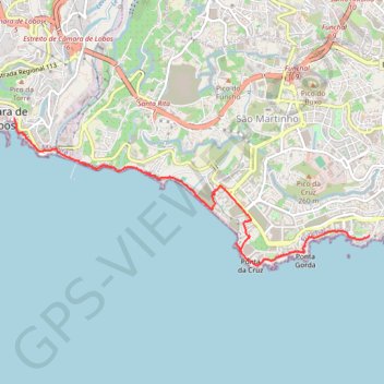 Promenade Lido GPS track, route, trail
