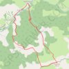Ubaye-Mirandol-Plateau des Bouchiers-Crête de Mastretas GPS track, route, trail