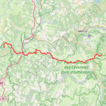 La Fage - Lalo GPS track, route, trail