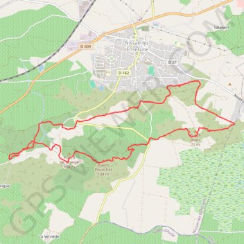 NISSN12-02 14:54:30 GPS track, route, trail