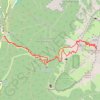 Chamechaude Directe NNW du sommet (Chartreuse) GPS track, route, trail