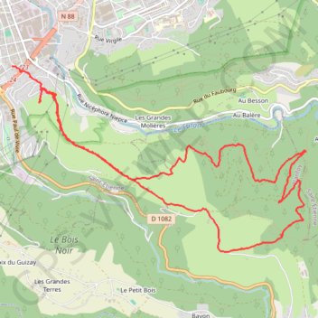 Le Frioul GPS track, route, trail