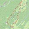 Borne au Lion - Crêt de Chalam GPS track, route, trail