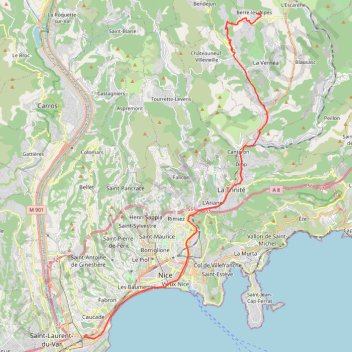 Berre - garenice GPS track, route, trail
