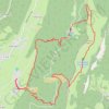 Autrans-Crête de la Molière GPS track, route, trail