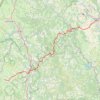 GR65 De Puy-en-Velay (Haute-Loire) à Nasbinals (Lozère) GPS track, route, trail