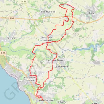 Lac-gue-gorand-38km GPS track, route, trail