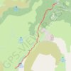 Les cabannes vallée d'Aston Barage de Riètecabanne de Quioules GPS track, route, trail