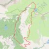 Servoz Pormenaz lac et chalets GPS track, route, trail