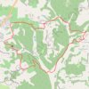 Boucle Terra Aventura de Saint-Crépin-Carlucet GPS track, route, trail