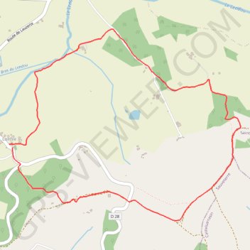 Circuit de Lolmie GPS track, route, trail