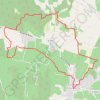 Saint Marcel d'Ardeche - Combe du Chat GPS track, route, trail