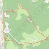 La Serre de Rapheu par le Pas de Sausech GPS track, route, trail