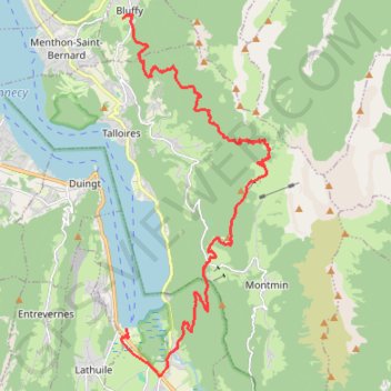 Tour du lac d'Annecy J2 GPS track, route, trail
