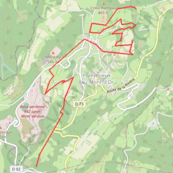 Defi6-data GPS track, route, trail