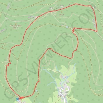 Schelmenkopf - Taennchel - Schelmenkopf GPS track, route, trail
