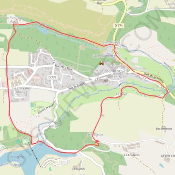 Rochefort-en-Terre GPS track, route, trail