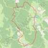 De Saint-Brisson au Saut du Gouloux GPS track, route, trail