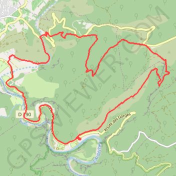 Cirque d'Estre GPS track, route, trail