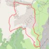 La crête Soularac et le pic de Saint-Barthélémy GPS track, route, trail