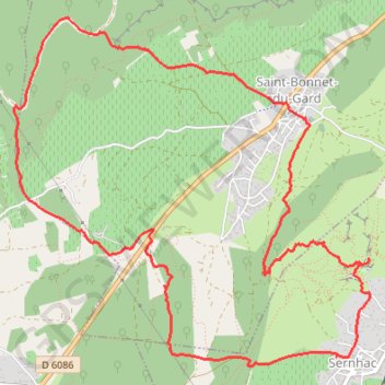 Le télégraphe de Chape - Sernhac GPS track, route, trail