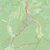 Coralie GPS track, route, trail