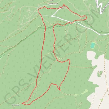 Rando causse de Mende GPS track, route, trail