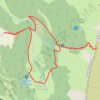 Le col Vert - versant ouest - Vercors GPS track, route, trail