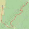 Baraque du Col Vert GPS track, route, trail