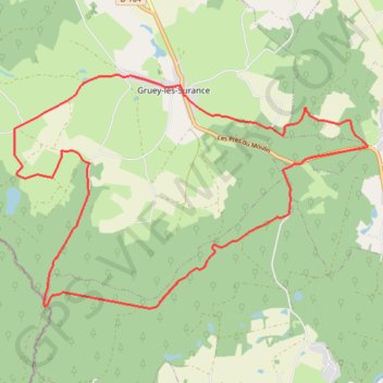 Chemins du Cœur des Vosges - Moscou et Jérusalem GPS track, route, trail