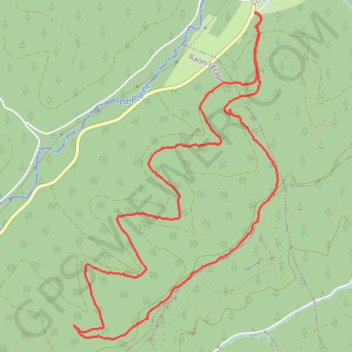 Circuit de Lajus GPS track, route, trail