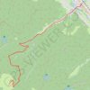 Montée du Gsang à Moosch GPS track, route, trail