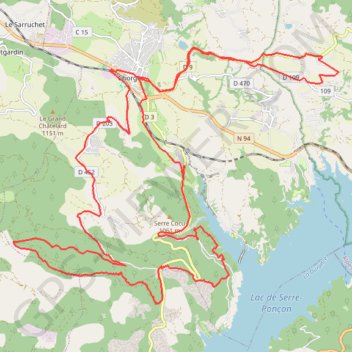Gd tour du ruban - 21/10/20 GPS track, route, trail