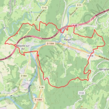 Rando bugiste GPS track, route, trail
