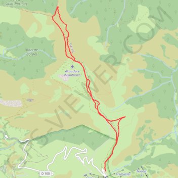 SOUM D'HAUTACAM GPS track, route, trail