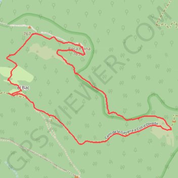 Collada dels Gesos GPS track, route, trail