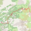 Mont corona depart maison forestiere bonifatu GPS track, route, trail