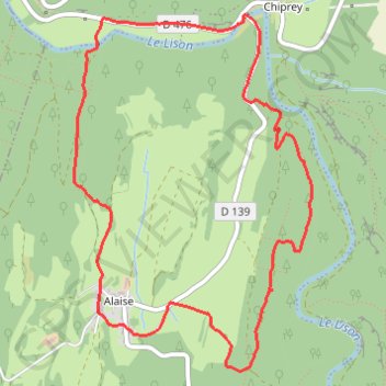 La Gauloise - Alaise GPS track, route, trail