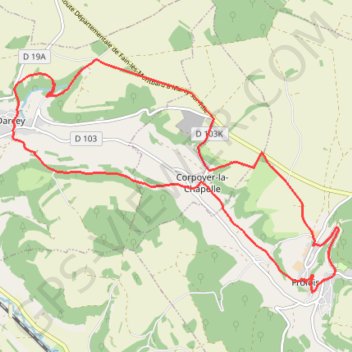 Darcey Frolois (manureva) GPS track, route, trail