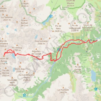 Soum de Bassia GPS track, route, trail